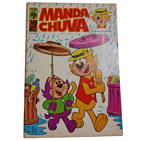 MANDA CHUVA nº 04 - Nova Série - Editora Abril