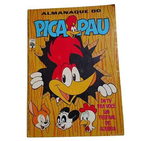 ALMANAQUE DO PICA-PAU nº 11 - 1ª Série - Editora Abril