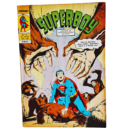 SUPERBOY nº 71 - 1a Série - Editora EBAL