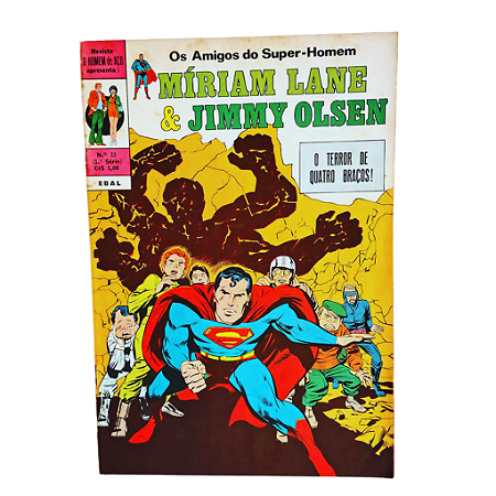 MIRIAM LANE & JIMMY OLSEN nº 31 - Editora EBAL