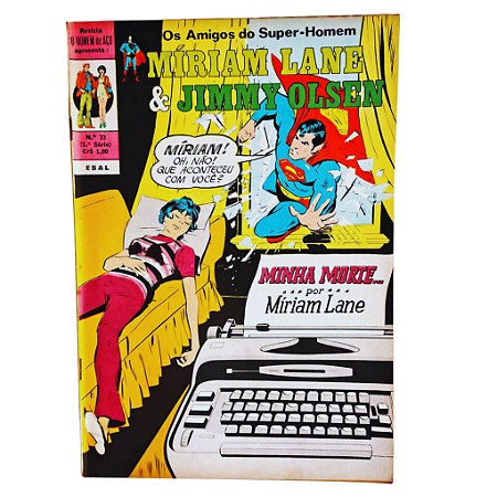 MIRIAM LANE & JIMMY OLSEN nº 33 - Editora EBAL