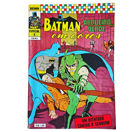 BATMAN Em Cores nº 06 - Editora EBAL