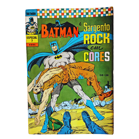 BATMAN Em Cores nº 07 - Editora EBAL
