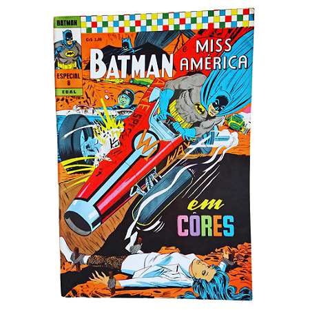 BATMAN Em Cores nº 08 - Editora EBAL