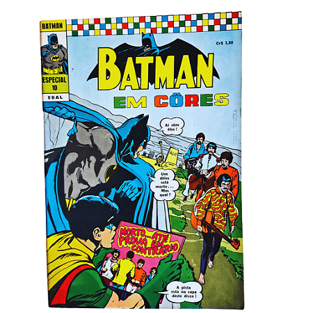 BATMAN Em Cores nº 10 - Editora EBAL