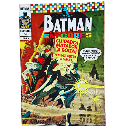BATMAN Em Cores nº 14 - Editora EBAL