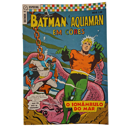 BATMAN Em Cores nº 04 - Editora EBAL