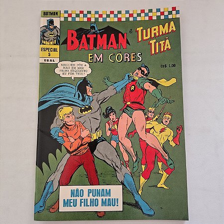 BATMAN Em Cores nº 05 - Editora EBAL