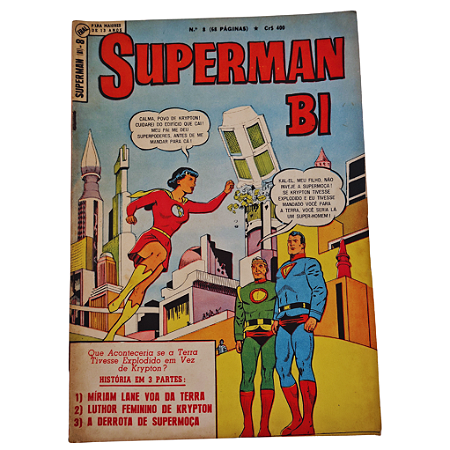 SUPERMAN BI nº 08 - Editora EBAL