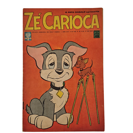 ZÉ CARIOCA nº 625 - Editora Abril