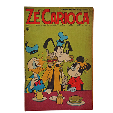 ZÉ CARIOCA nº 929 - Editora Abril