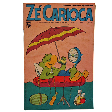 ZÉ CARIOCA nº 911 - Editora Abril