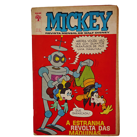 MICKEY nº 182 - Editora Abril