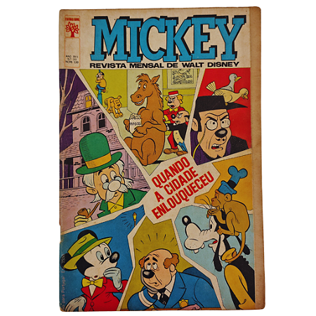 MICKEY nº 193 - Editora Abril
