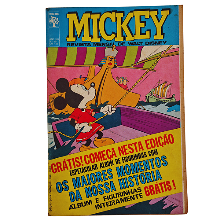 MICKEY nº 221 - Editora Abril