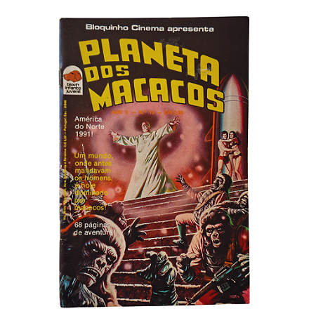 PLANETA DOS MACACOS nº 13 - Editora Bloch
