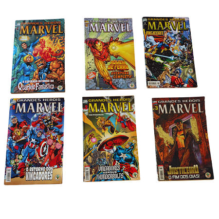 GRANDES HERÓIS MARVEL - Editora Abril