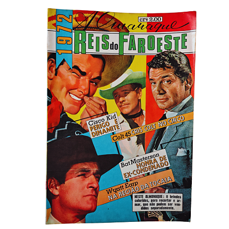 ALMANAQUE REIS DO FAROESTE - Editora EBAL