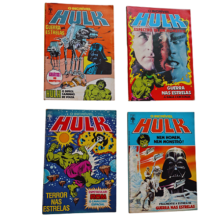 O INCRÍVEL HULK - Pack - Edições: 23 25 26 27 - Editora Abril