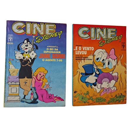 CINE DISNEY - Pack - Edições: 01 e 02 - Editora Abril