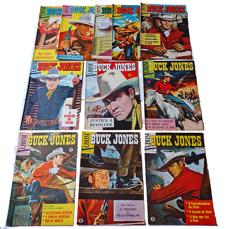 ÁLBUM BUCK JONES - Editora EBAL