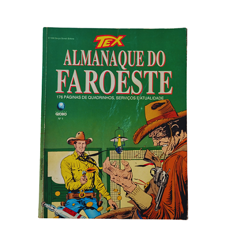 Tex Almanaque do Faroeste nº 01 - Editora Globo
