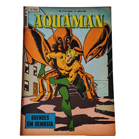 AQUAMAN nº 06 - Editora EBAL