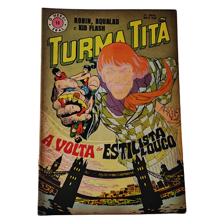 TURMA TITÃ nº 15 - Editora EBAL