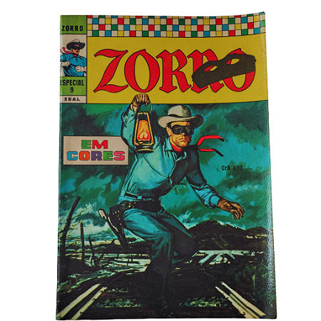 ZORRO Em Cores nº 09 - Editora EBAL