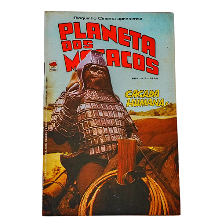 PLANETA DOS MACACOS nº 02 - Editora Bloch