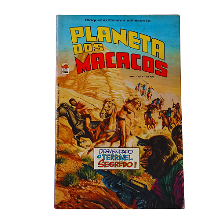 PLANETA DOS MACACOS nº 04 - Editora Bloch
