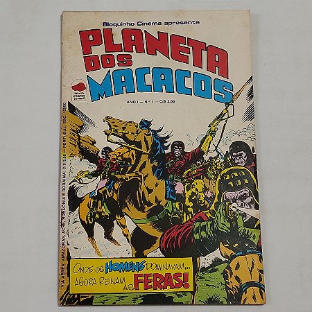 PLANETA DOS MACACOS nº 01 - Editora Bloch