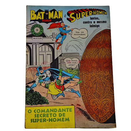 BATMAN E SUPER HOMEM nº 11 - 3ª Série - Editora EBAL