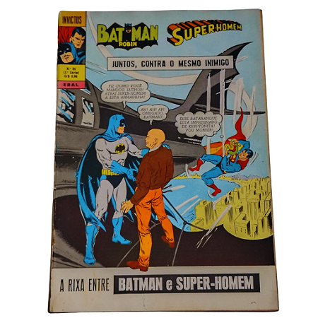 BATMAN E SUPER HOMEM nº 56 - 3ª Série - Editora EBAL