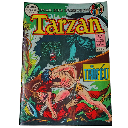TARZAN EM CORES nº 08 - EDITORA EBAL