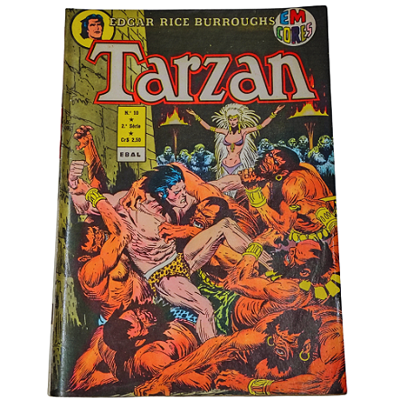 TARZAN EM CORES nº 10 - EDITORA EBAL