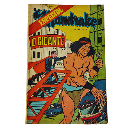 MANDRAKE ESPECIAL nº 192 - Editora RGE
