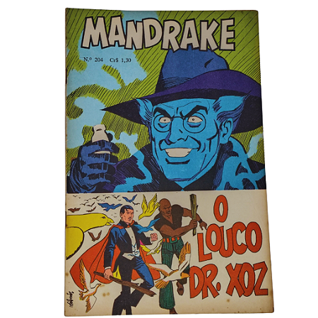 MANDRAKE nº 204 - EDITORA RGE