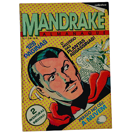 ALMANAQUE MANDRAKE nº 01 - Editora RGE
