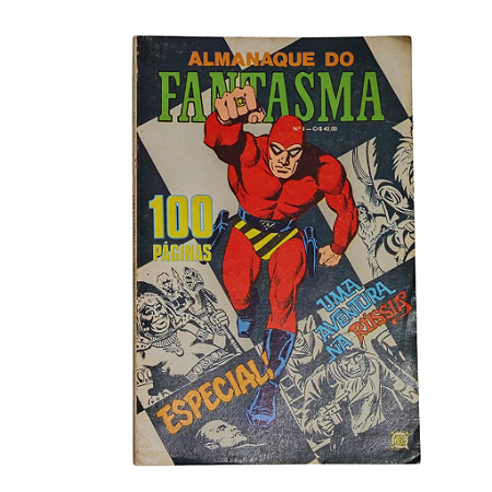 ALMANAQUE DO FANTASMA nº 09 - Editora RGE