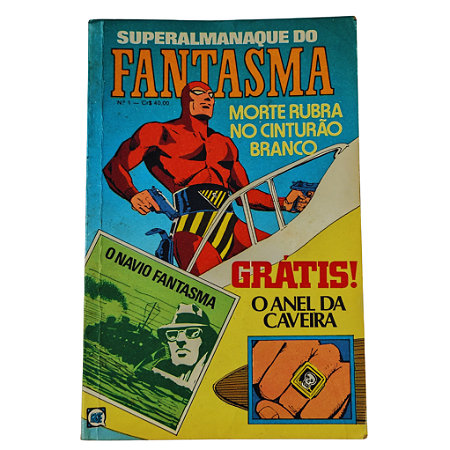SUPER ALMANAQUE DO FANTASMA nº 01 - Editora RGE