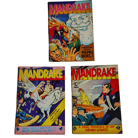 MANDRAKE ESPECIAL - Pack - Edições: 08 10 11