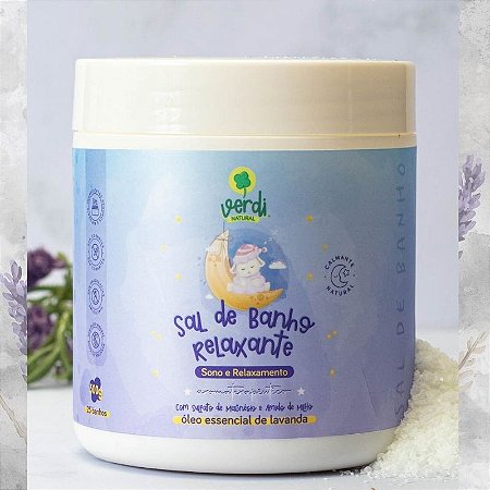 Sal de Banho Relaxante com Sal de Magnésio 500g