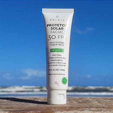 Protetor Solar Físico Peles Oleosas FPS30 50g