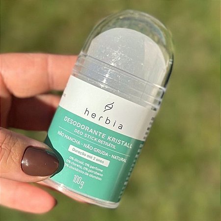 Desodorante Cristal Stick Retrátil 100g