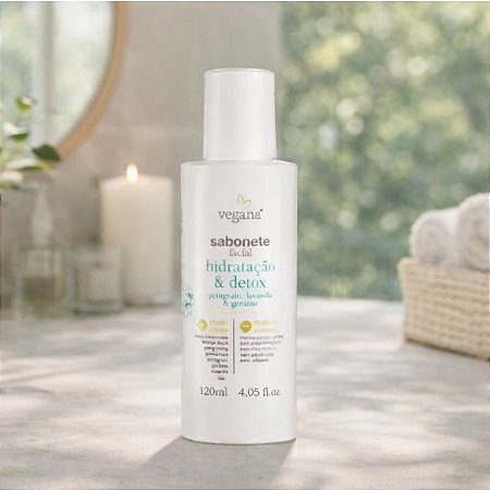 Sabonete Facial Hidratação e Detox 120ml