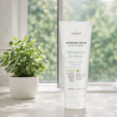 Esfoliante Facial Hidratação e Detox 100ml