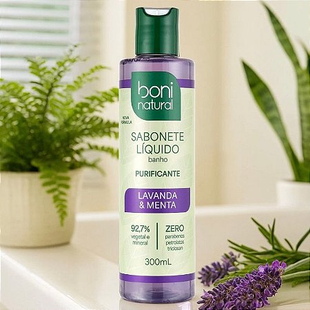 Sabonete Líquido Lavanda e Menta 300ml