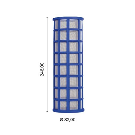 Elemento Filtrante 246 x 82 mm (M695)