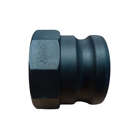 Engate Rápido Camlock Tipo A300 Geoline Macho com Rosca Fêmea 3"